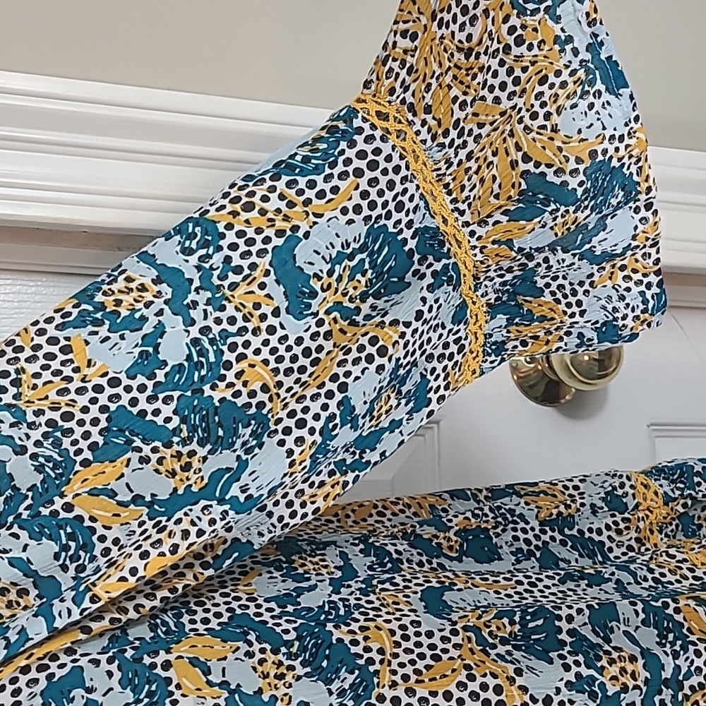 Fever Mixed Prints Blouse - Picture 3 of 12